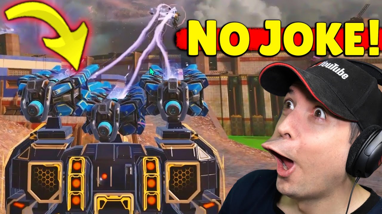 Ultimate ARTHUR &mdash; это не шутка! Геймплей War Robots Triple Cataclysm.