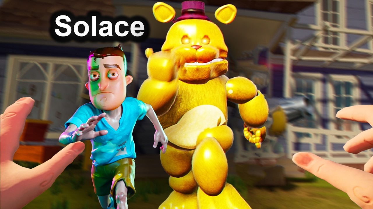 FAST FREDBEAR Hello Neighbor, but Its MULTIPLAYER and he's FASTER