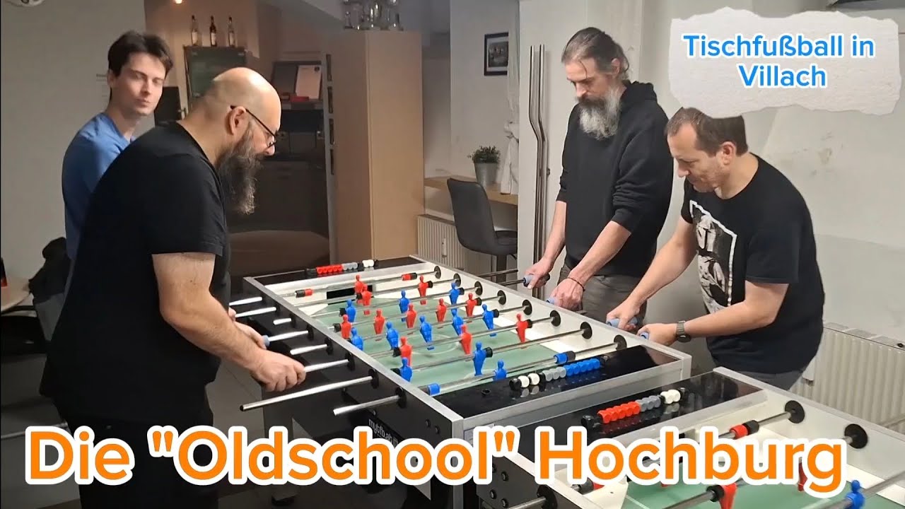 Tischfußball in Villach - Zu Besuch beim TCV