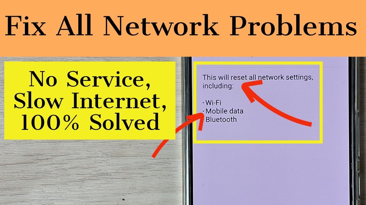 Vivo Phone : Fix all Network Problems | No Service | Slow internet | 100% Solved