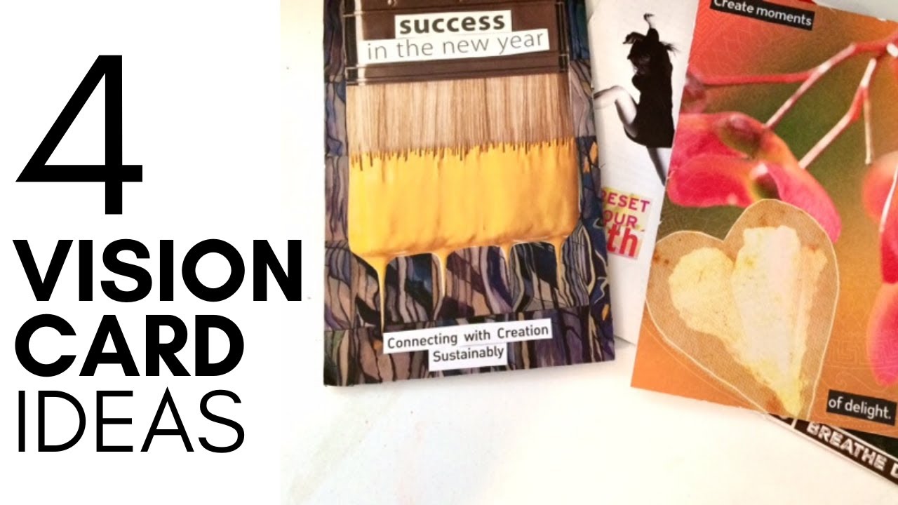 SoulCollage Cards (and Vision Board Ideas) | 4 Soul Collage Prompts inspired by Vision Boards