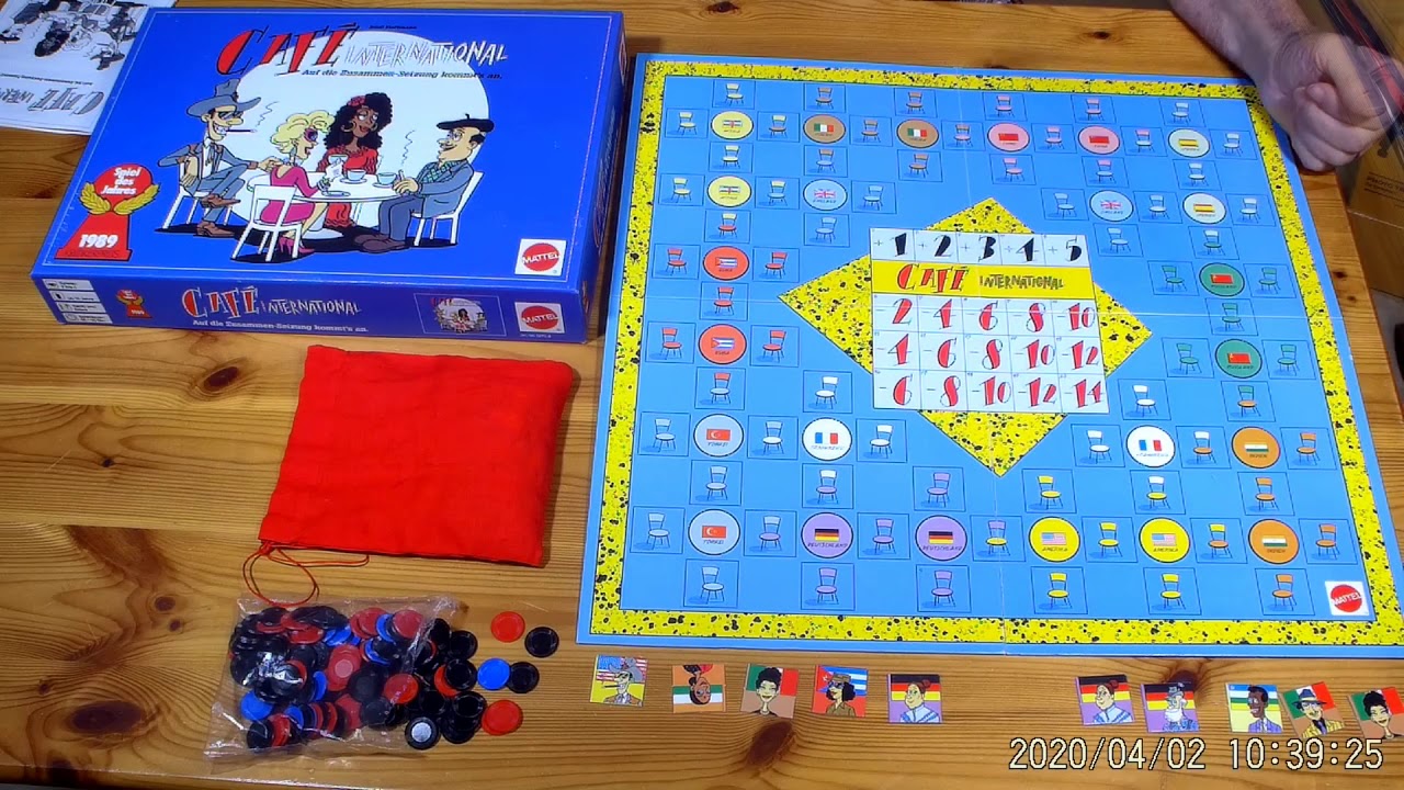 Cafe International - Spiel des Jahres 1989