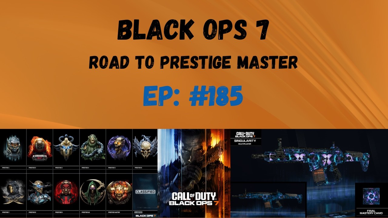 Black Ops 7 Road to Prestige Master #185
