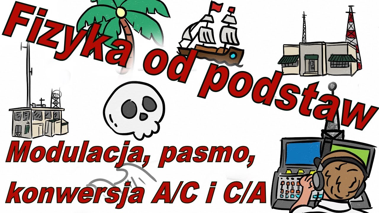 Modulacja, szerokość pasma i konwersja A/C i C/A, #9 Fizyka od podstaw