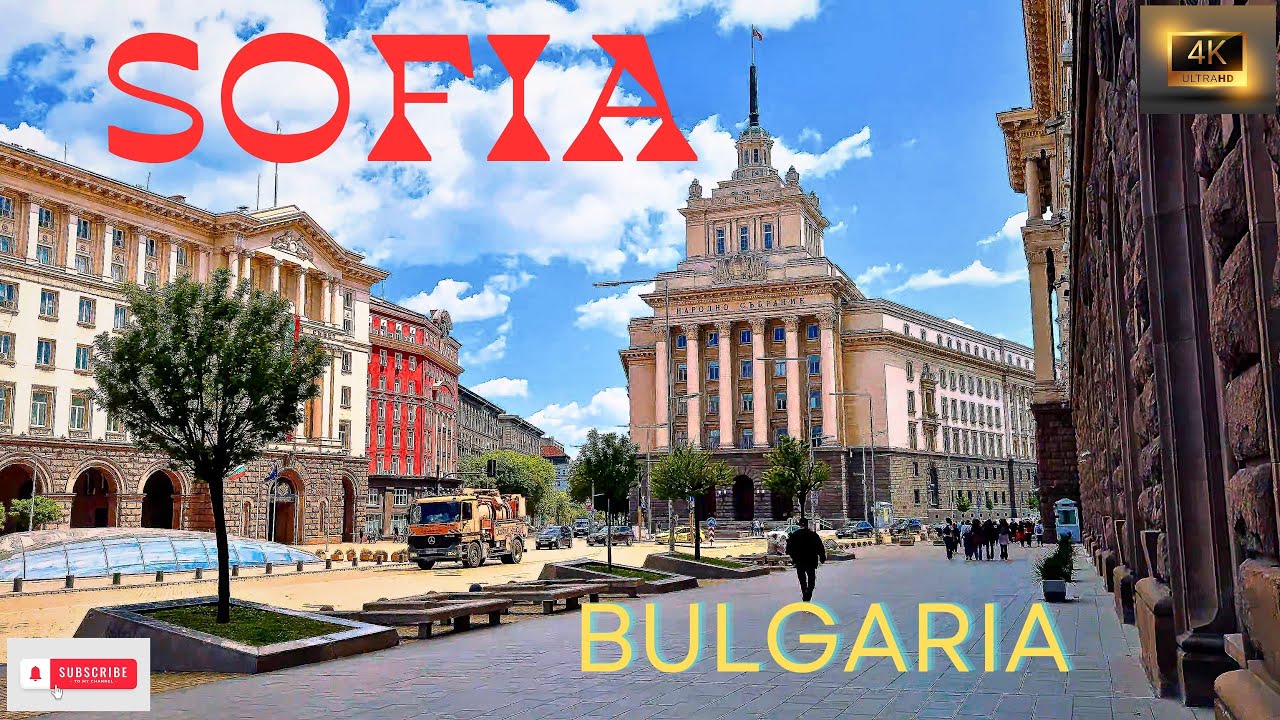 Sofia in a Day — Hidden Gems & City Vibes 🇧🇬 /BULGARIA  4K