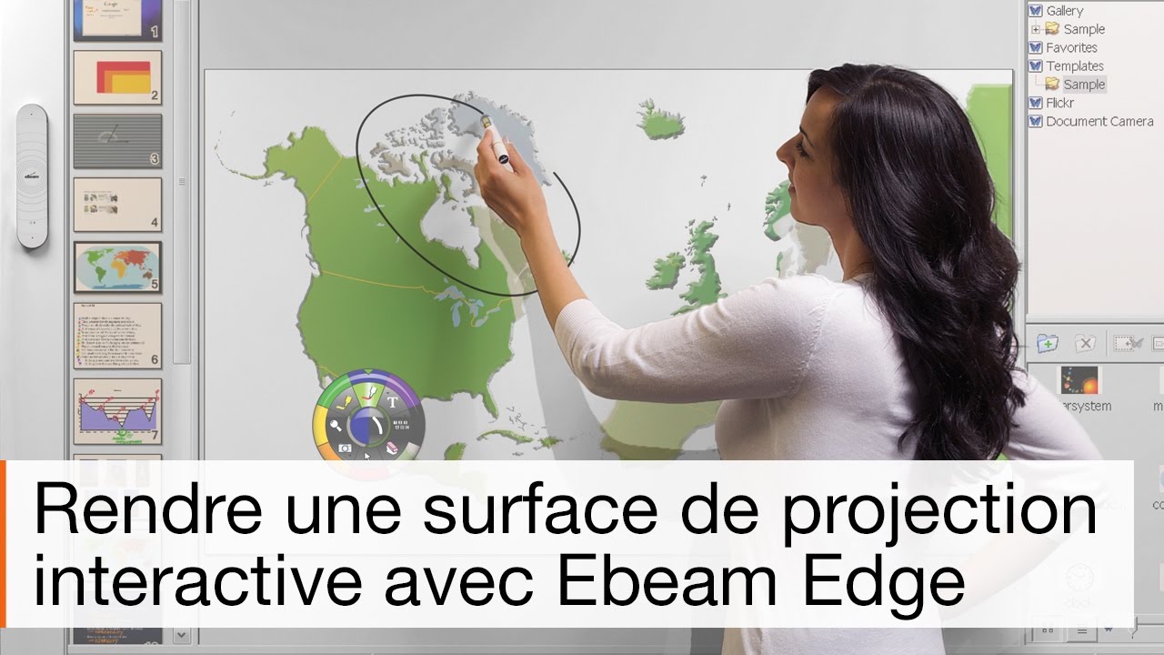 Comment fonctionne le tableau interactif mobile eBeam Edge ?