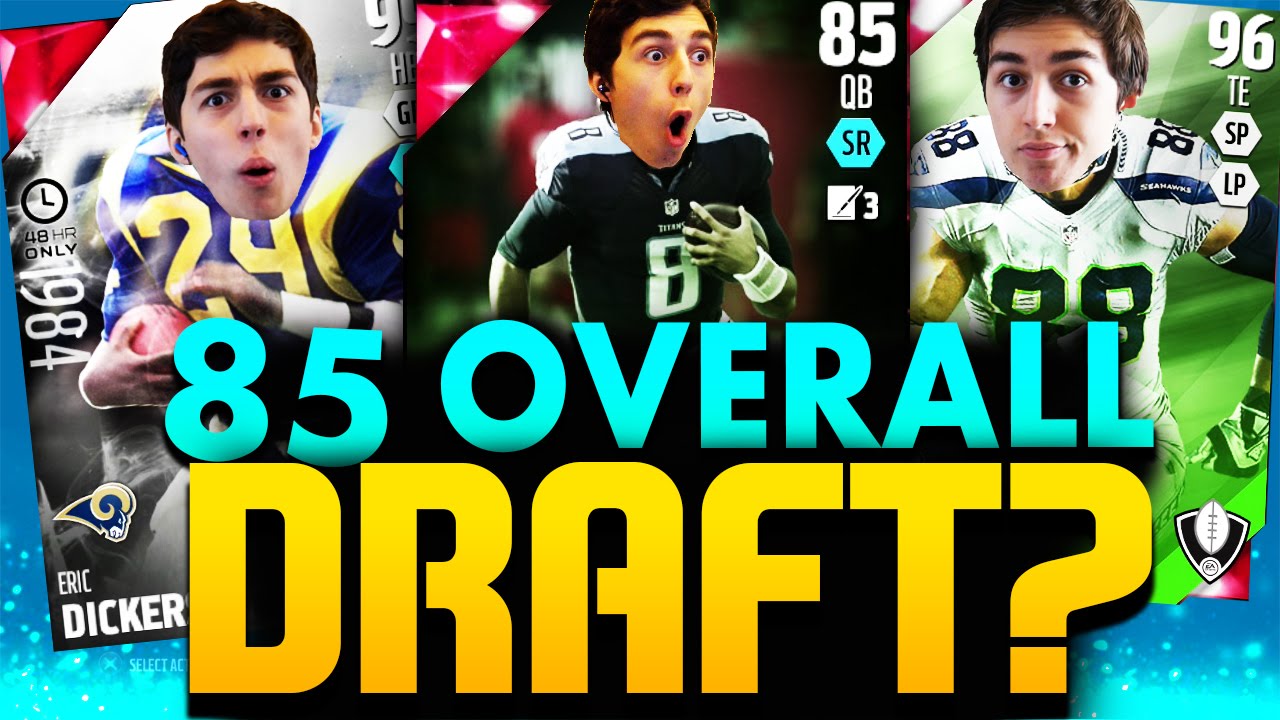 85 OVERALL DRAFT CHALLENGE! QUICKSELLING A 99 LEGEND? MADDEN 16 DRAFT CHAMPIONS