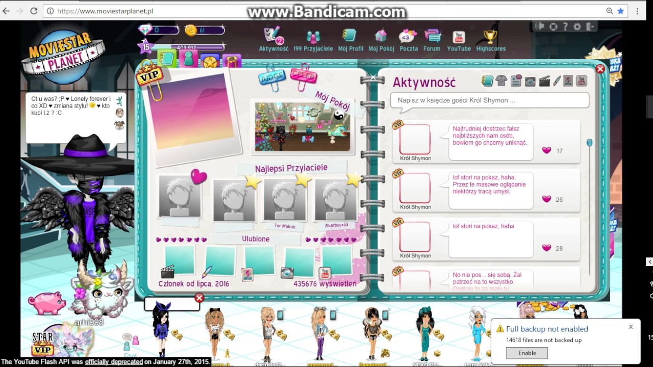MovieStarPlanet #1 - Nowa wiadomość - Juna13 zerwała z Shymonem?!