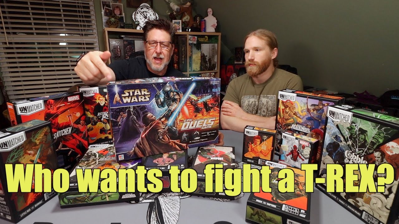 Unmatched Series of Games : Review and First Impressions