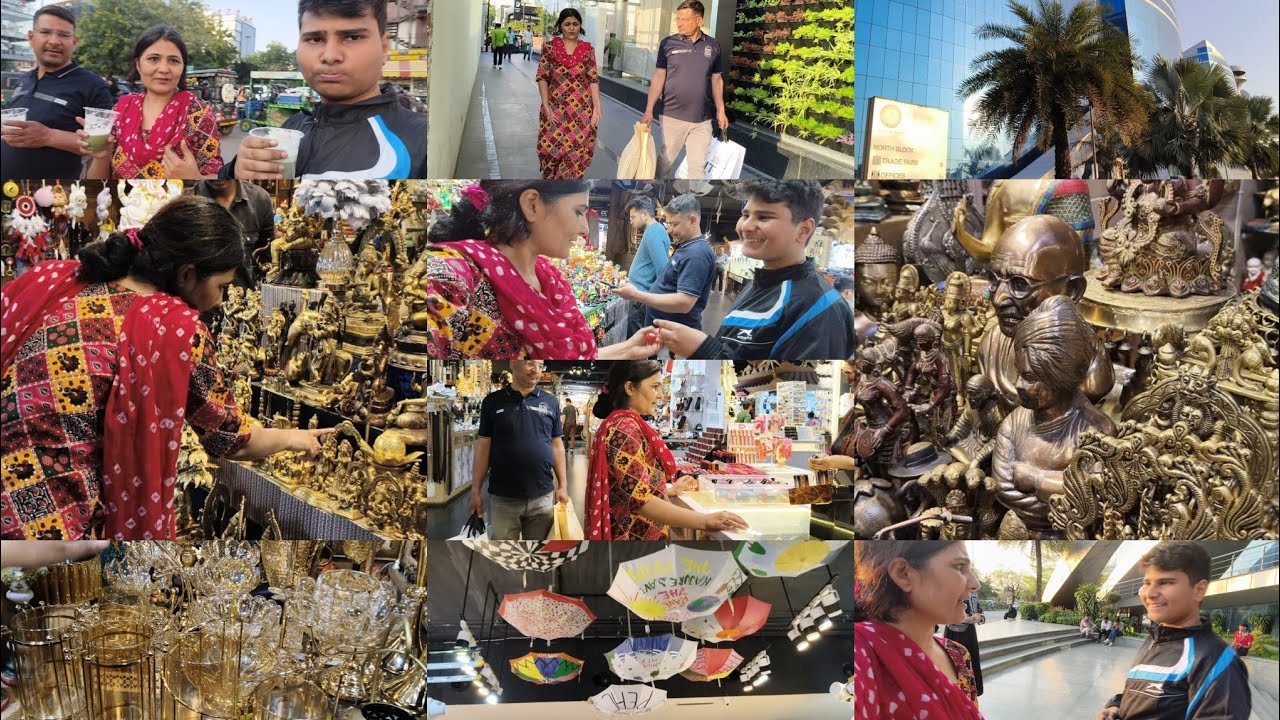 #wtpjaipur WORLD TRADE PARK JAIPUR Biggest Mall In Jaipur | Dubai Bazaar 🥰 #dailyvlog 