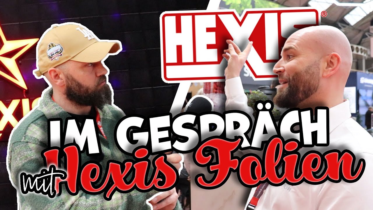 Probleme in der Vorbereitung und eine neue Software für Steinschlagschutzfolie - HEXIS auf der Fespa