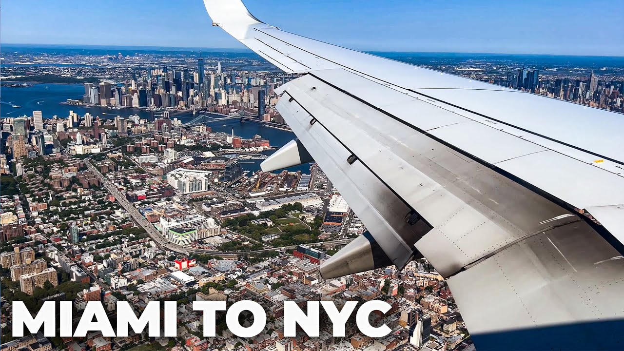 Full Flight : Miami, Florida to LaGuardia Airport, New York City | American Airlines