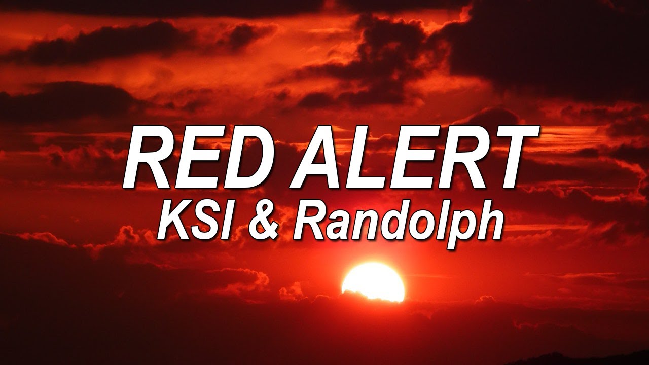 KSI & Randolph - Red Alert (Lyrics) | @pinkskylyrics