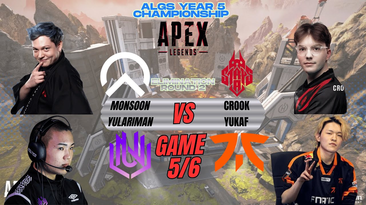 Oblivion vs FYR vs UNLIMIT vs FNATIC - Elimination Round 2 - ALGS Year 5 Championship | Apex Legends