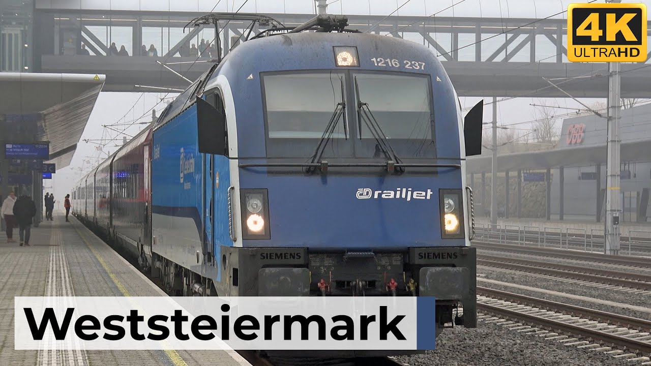 Weststeiermark Bahnhof 14.12.2025 - Koralmbahn & Koralmtunnel | Neuer IC-Bahnhof auf der Südbahn