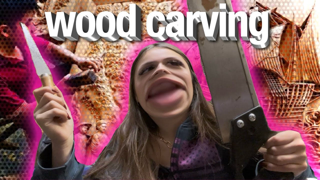 teaching me to wood carve