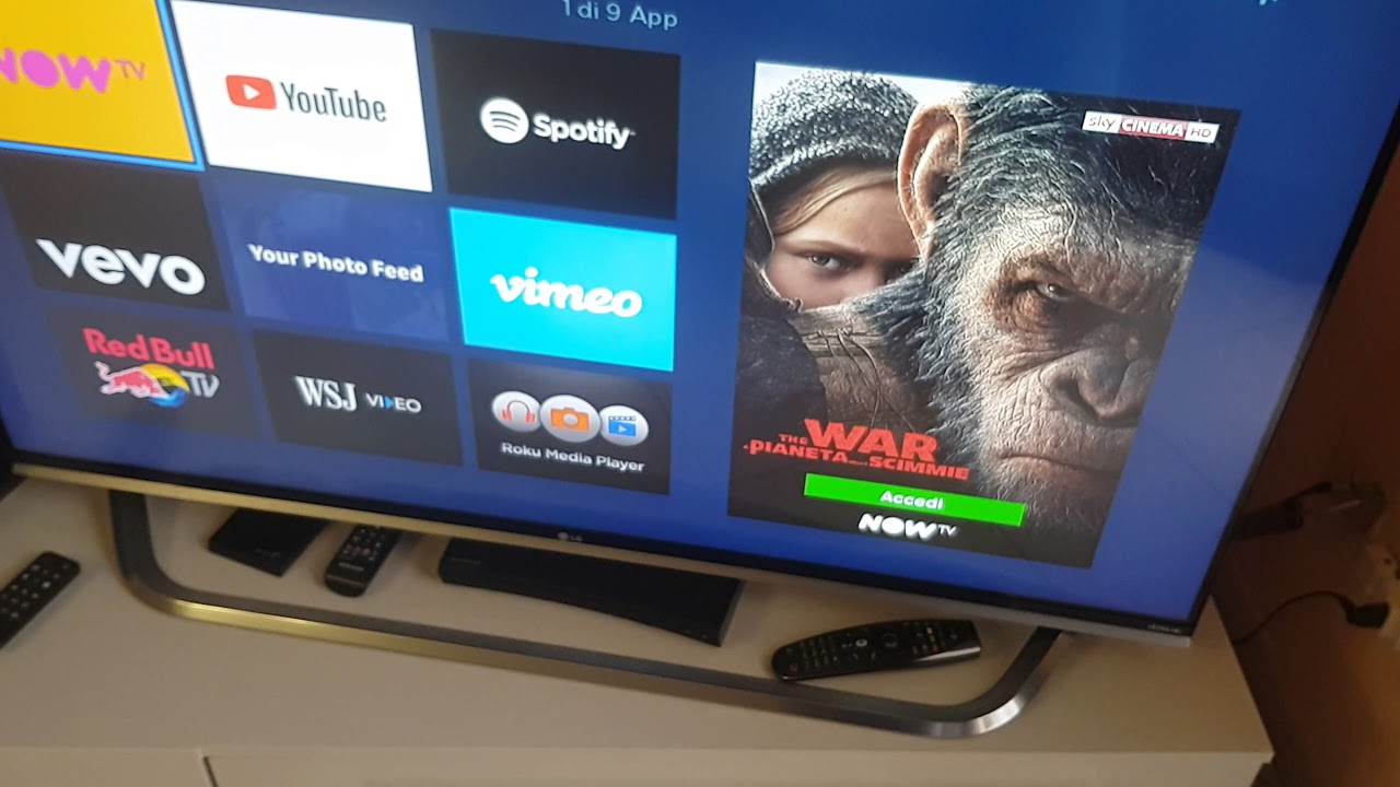 Now tv  smart stick ita uboxing e dimostrazione di funzionamento.