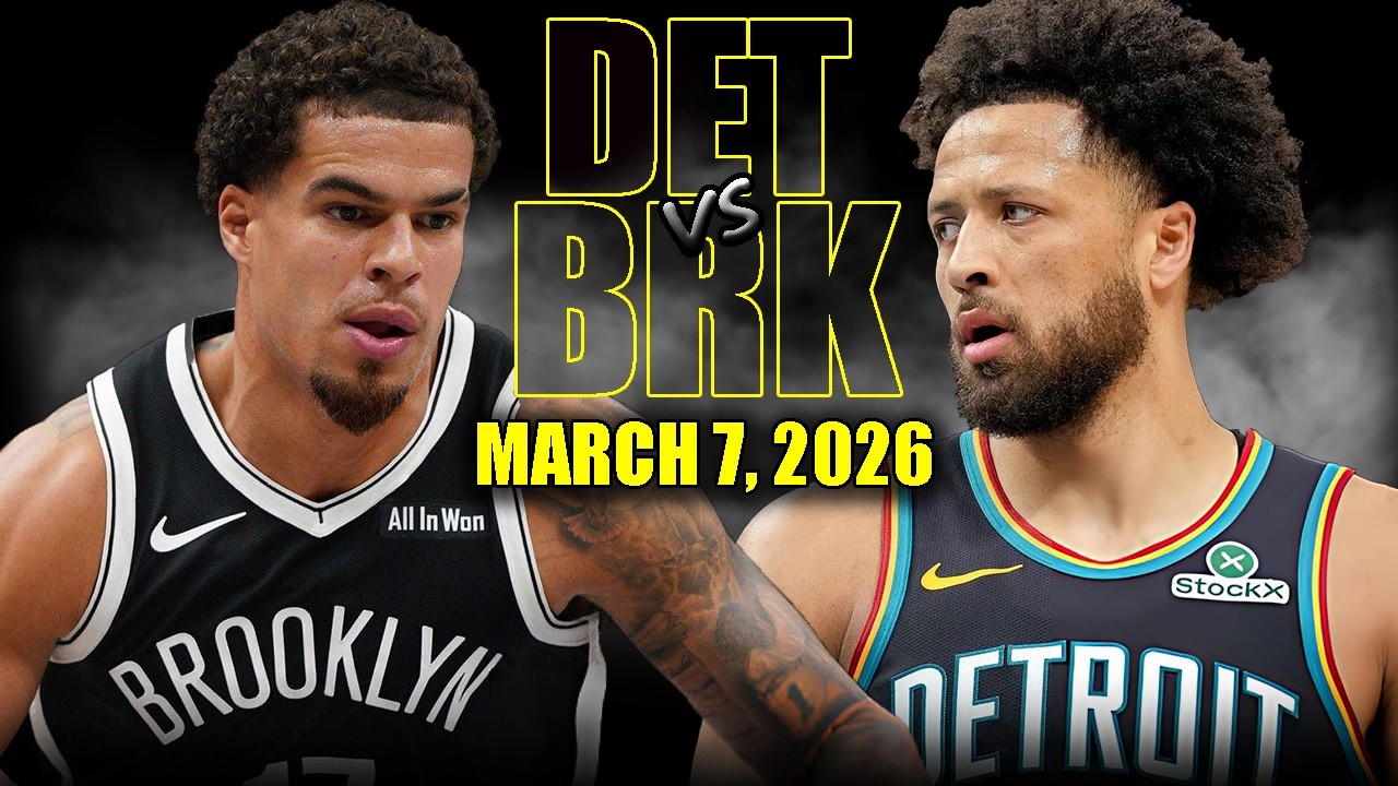 Detroit Pistons vs Brooklyn Nets Full Game Highlights – March 7, 2026 | NBA Season