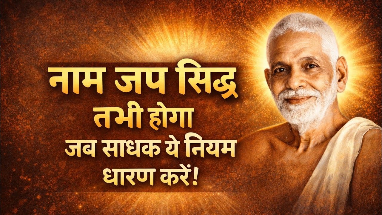 साधक सिर्फ ये नियम धारण कर ले नाम जप सिद्ध 💫 समझो। Shri Ramana Maharshi 