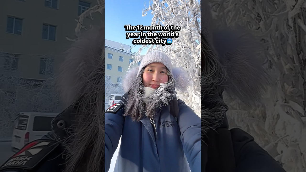 12 месяцев в году в самом холодном городе мира &mdash; Якутске ❄️
