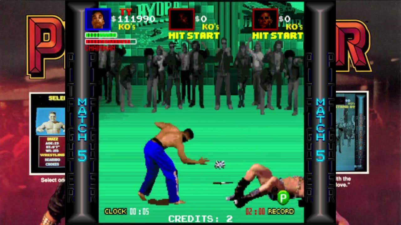 [TAS] Pit-Fighter - TY (ARCADE) in 08:21 / Production 2023
