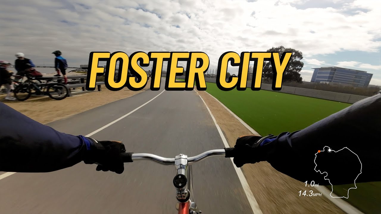 Smooth 10-mile Foster City bike loop