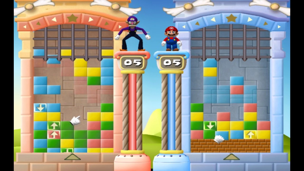 Mario Party 6 (TAS): Block Star 2 Players (vs. CPU)