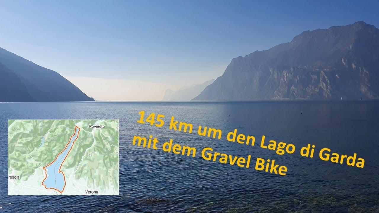 145 km um den Lago di Garda mit dem Gravel Bike