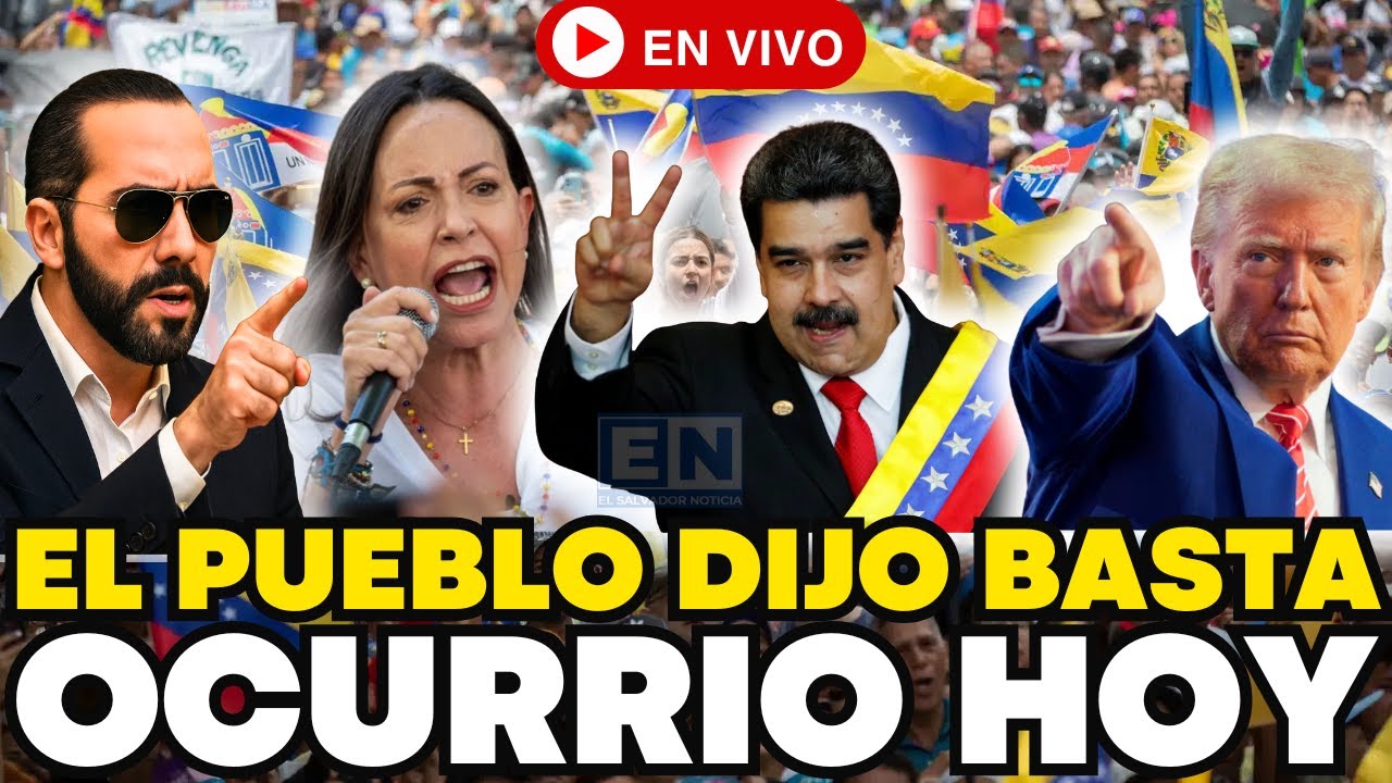 ¡ESCANDALO MUNDAL!🚨 URGENTE, ESTO ACABA DE PASAR CON BUKELE, VENEZUELA Y ESTADOS UNIDOS