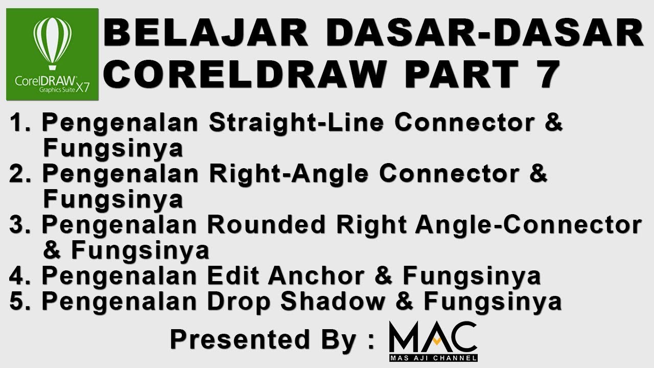 Belajar Dasar-Dasar Coreldraw Untuk Pemula (Part 7)