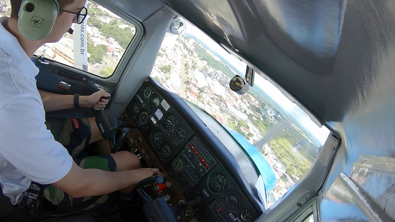 Primeiro Voo Solo Brian Parisotto Cessna 152 | PT-LQZ