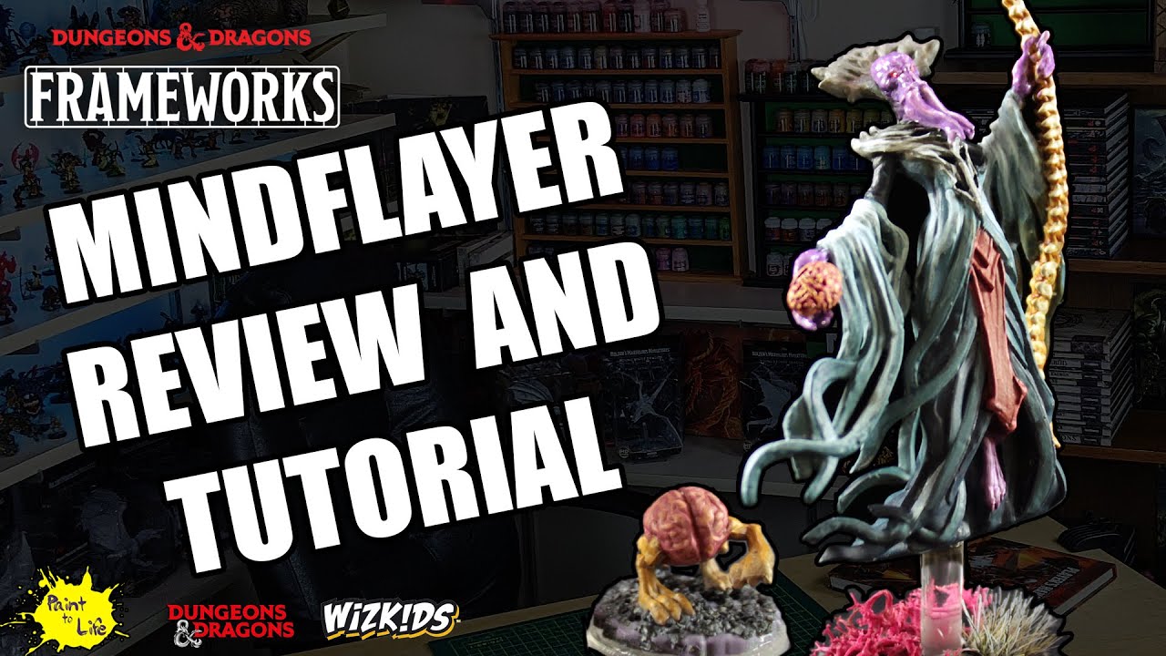 DnD Frameworks Mind Flayer - How to Paint Tutorial & Product Review (4/5)