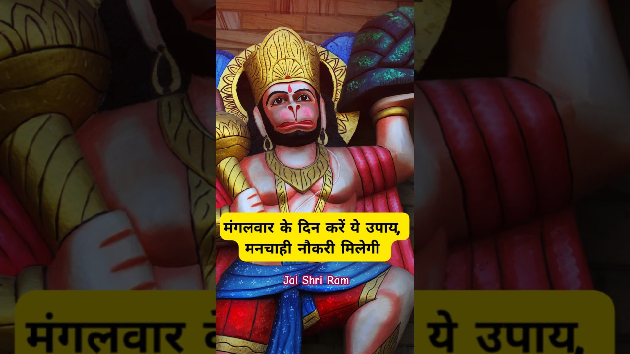 मंगलवार हनुमान उपाय मनचाही नौकरी । remedies for job | #astrology #shorts  #trending #hanuman