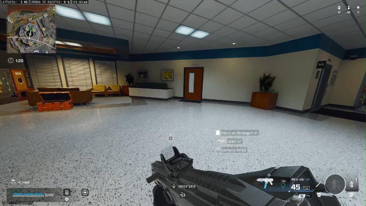 1v4 com Armas do Chão