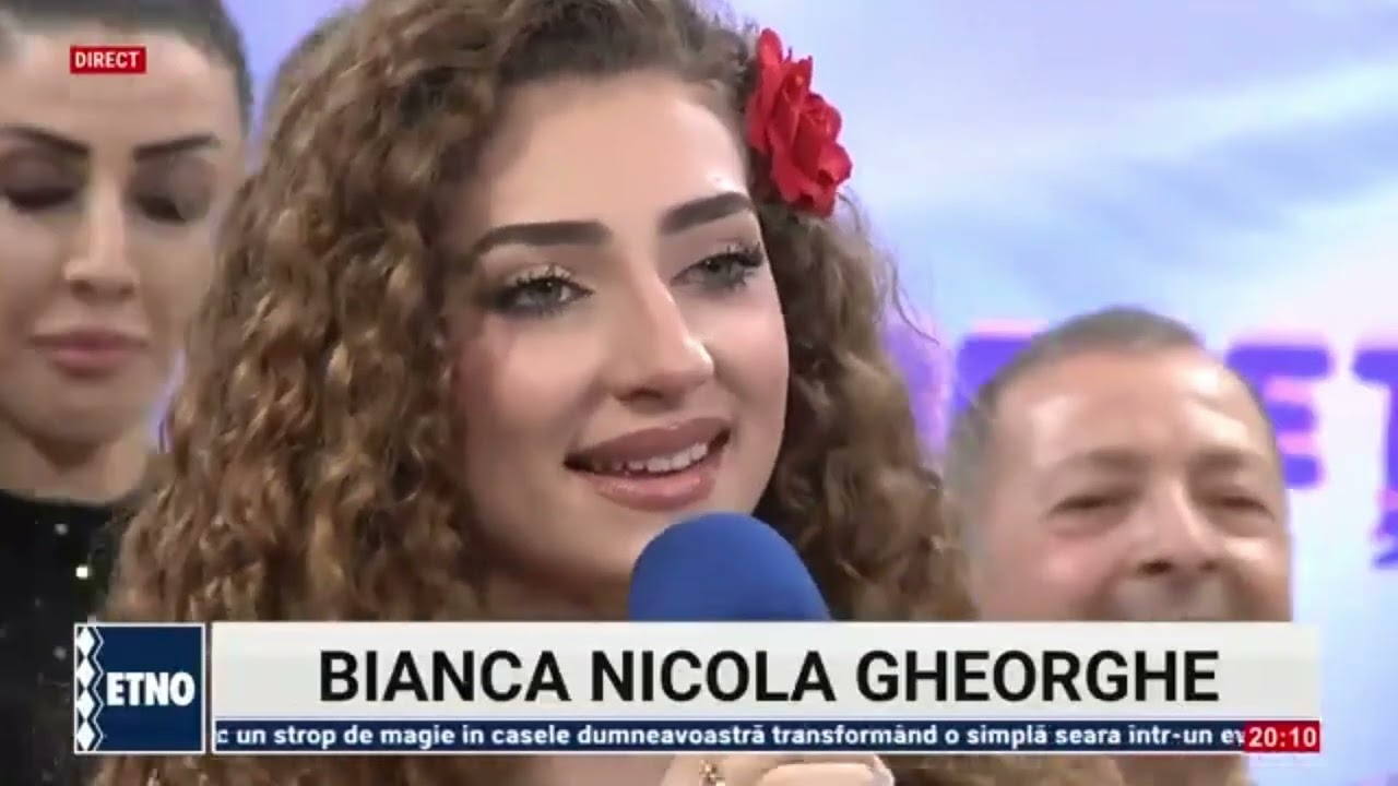 Azi petrec cu tine omule (cover Corina Tepes)-Bianca Nicola Gheorghe la Joi Petreceti cu Noi Etno tv