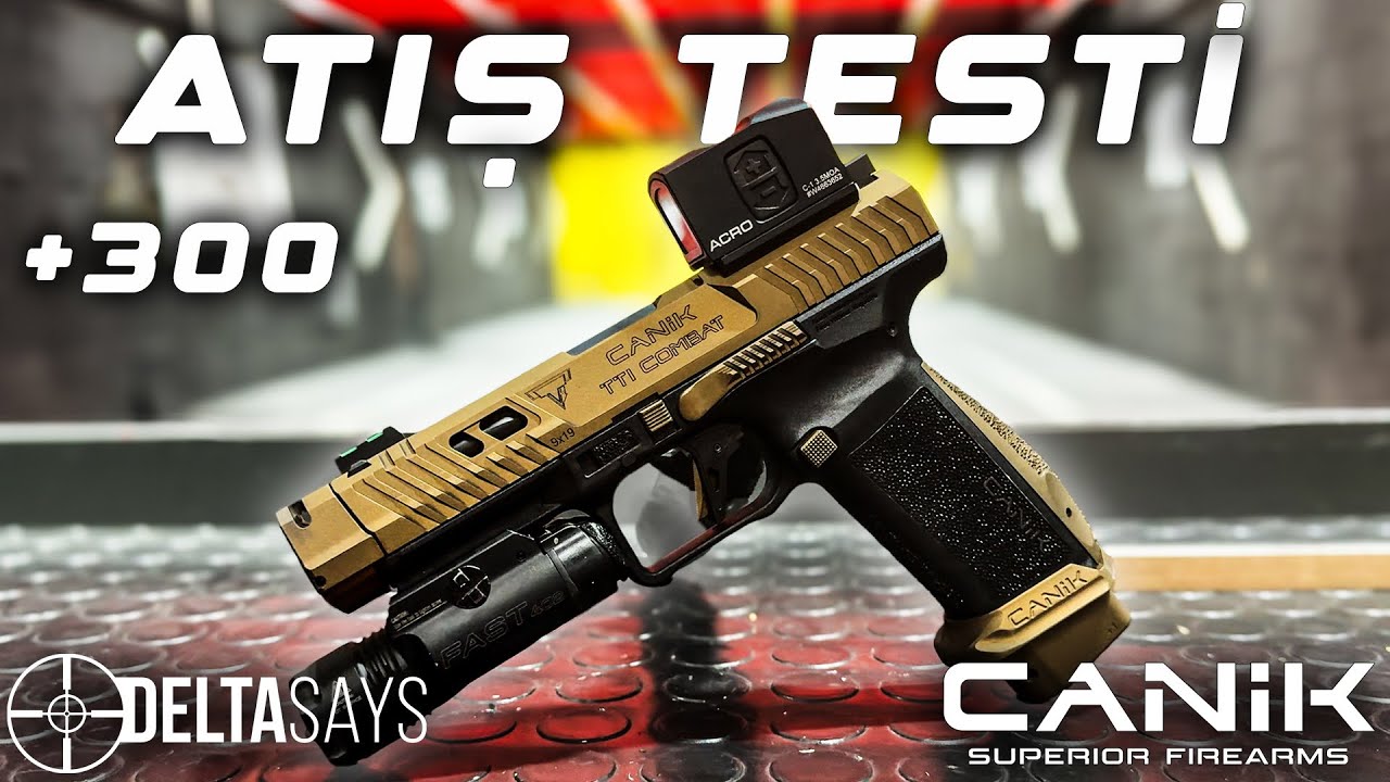 Canik TTI ile Atış Testi +300 Fişek