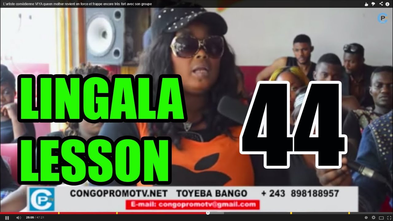 Lingala Lesson 44 | Who is Viya Queen Mother