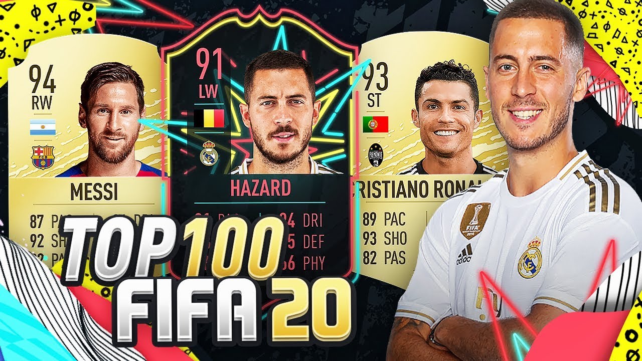 TOP 100 PLAYERS IN FIFA 20!