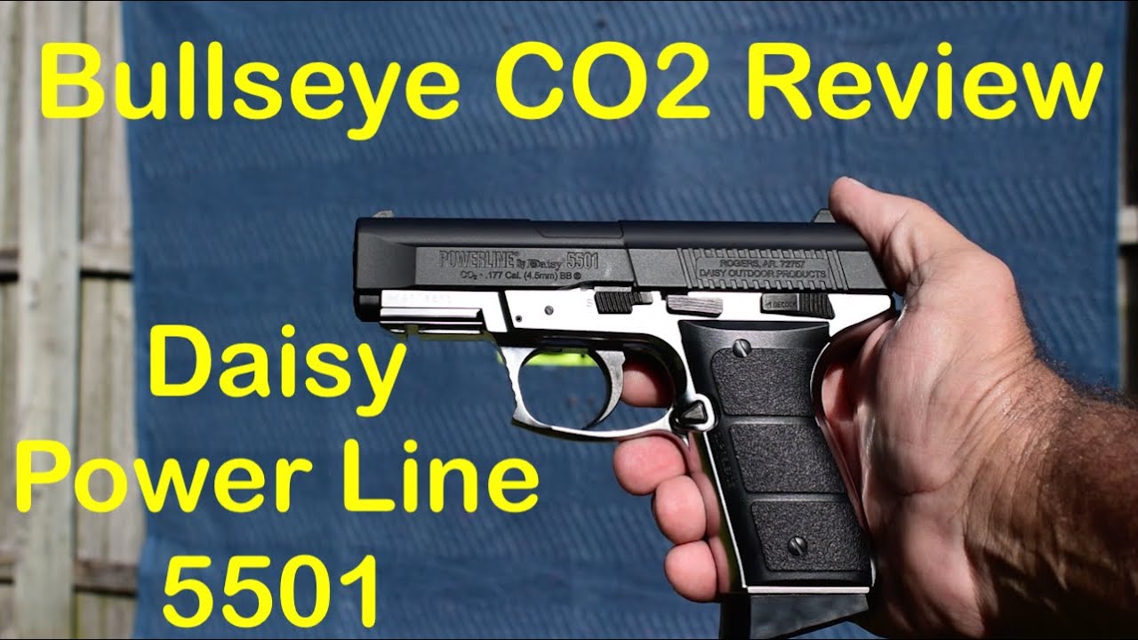 Пневматический пистолет Daisy Powerline 5501 с системой отдачи CO2 (обзор и тест-драйв)