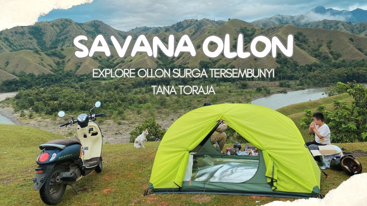 OLLON. Surga tersembunyi di Tana Toraja. Savana Ollon.