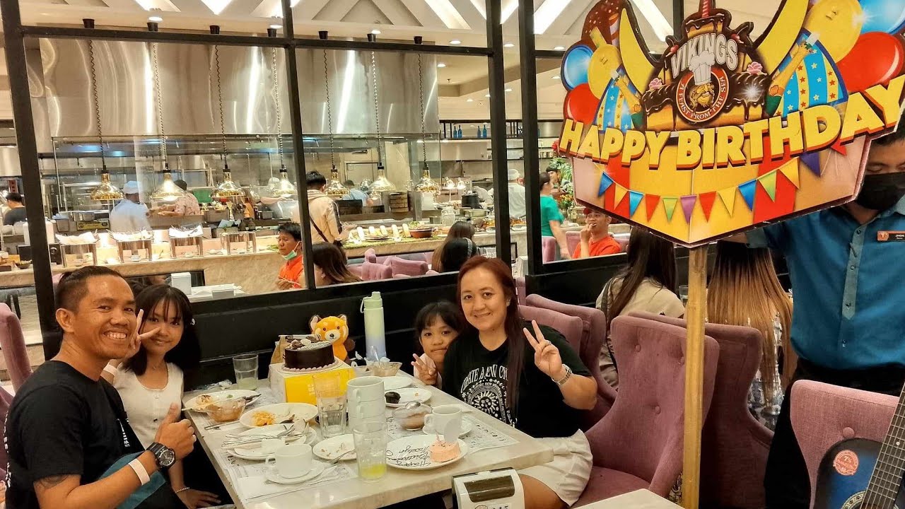 Birthday Celebration sa Viking SM City Pampanga (Hailyn's Birthday 2024) #Family #Viking #foodtrip