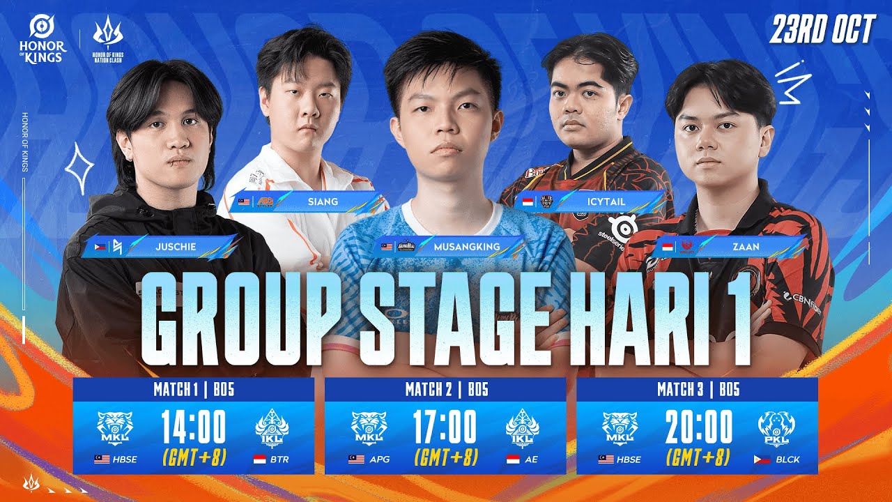 🔴 LIVE | [ID] KNC 2025 Group Stage Hari 1