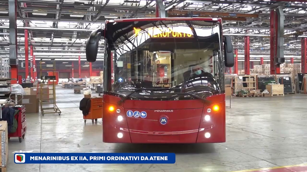 Atene chiede 200 bus alla Menarini - ex IIA: primi ordinativi internazionali aspettando i Cinesi