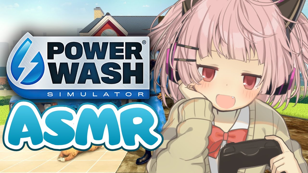 ASMR | Powerwash Simulator | Soft Whispers, Cleaning, Visual ASMR & more 💤