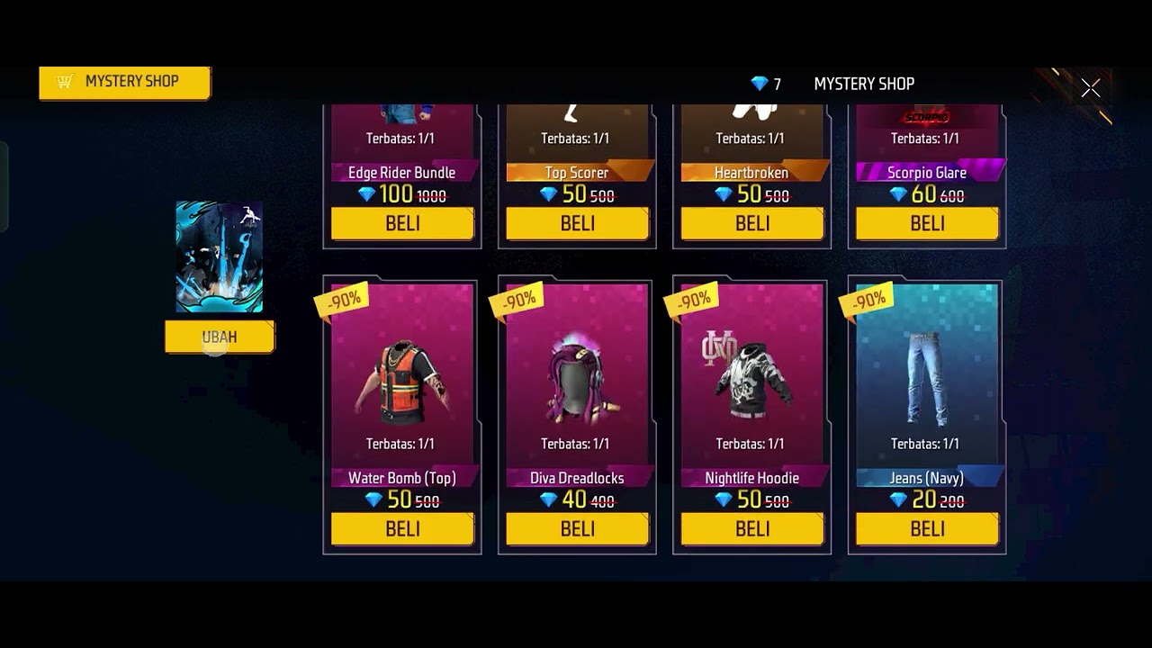 Top up pin akun baru buat