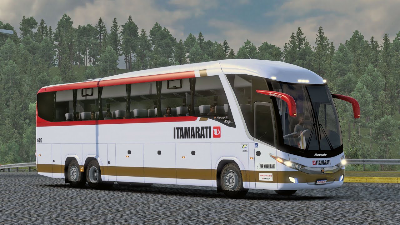 ETS2 - Santa Fé do Sul x São Paulo | G7 1200 Scania - Expresso Itamarati (Mapa RBR)