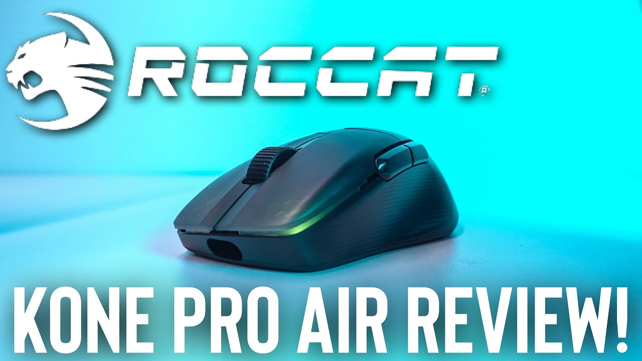 ROCCAT Kone Pro Air Unboxing & Review!