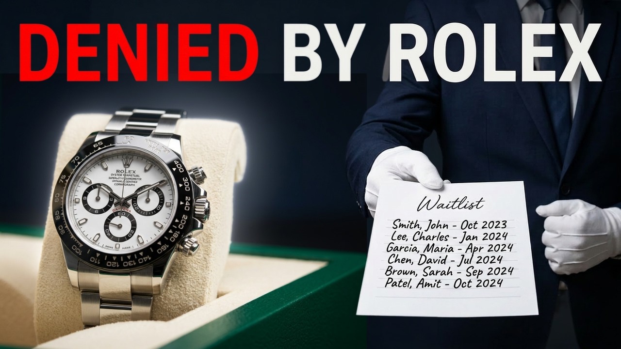 Why Rolex Refuses to Sell You a Watch