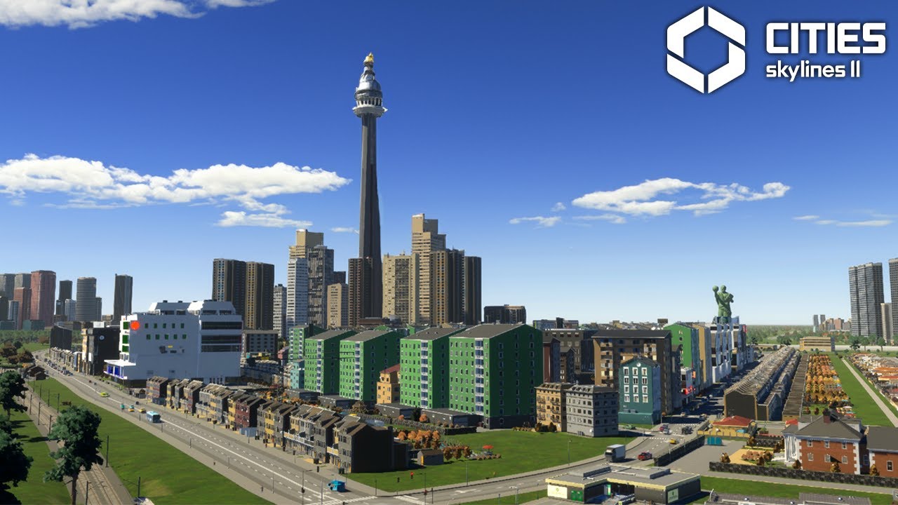 Dit is mijn mooiste wijk in Cities Skylines 2
