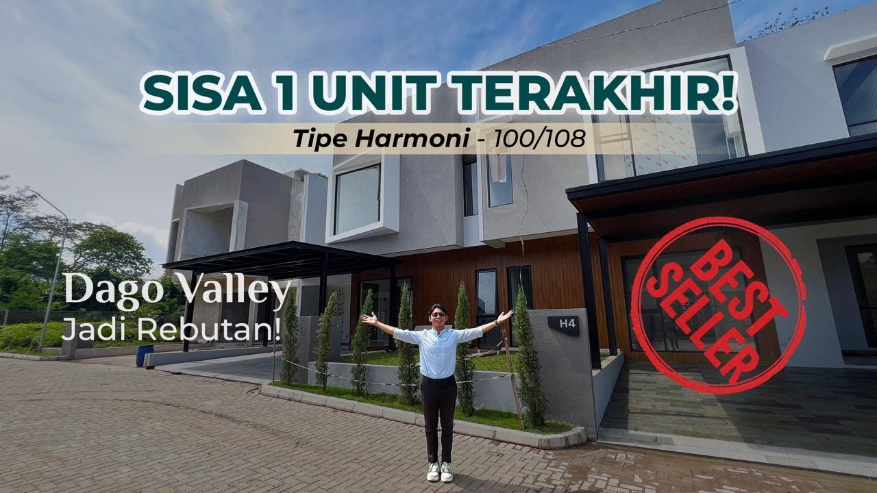 Perumahan Dago Valley Belum Setahun, Sudah 20 Unit Terjual!  Tipe Harmoni Sisa 1 Lagi!